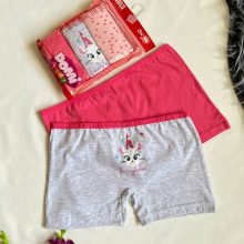 شورت پادار دخترانه DOMI بسته 3 عددی